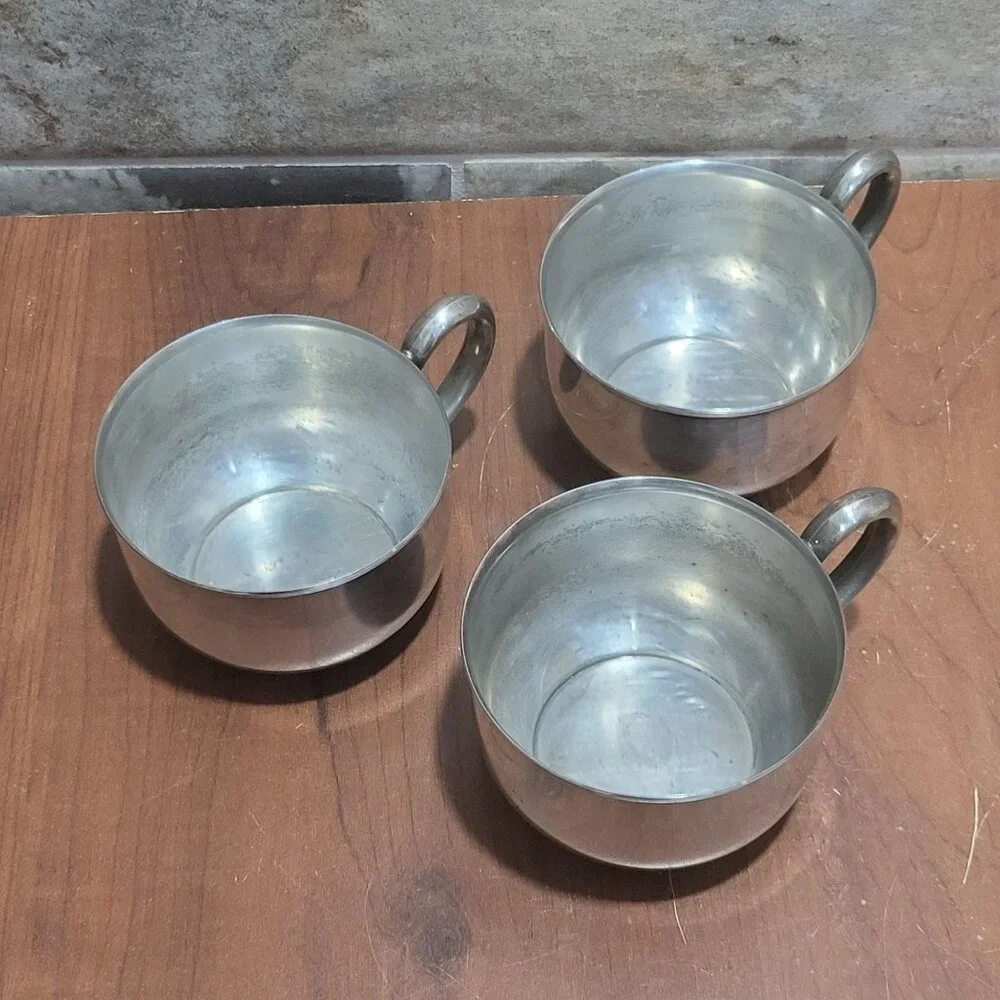 Vintage Oneida Silversmiths Cup Set of 3